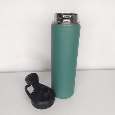 350 ml/550 ml/650 ml/750 ml Bouteille d'eau en acier inoxydable isolée sous vide métallique personnalisée