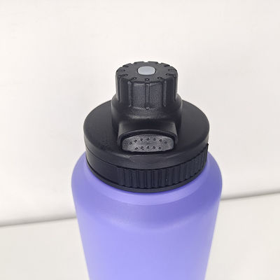Bouteille d'eau isolée à double paroi 1L en acier inoxydable