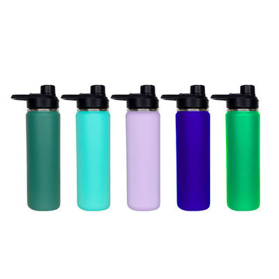 Bouteille d'eau en acier inoxydable 304 avec capot à image 650 ml