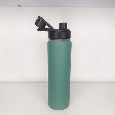 Bouteille d'eau en acier inoxydable 304 avec capot à image 650 ml