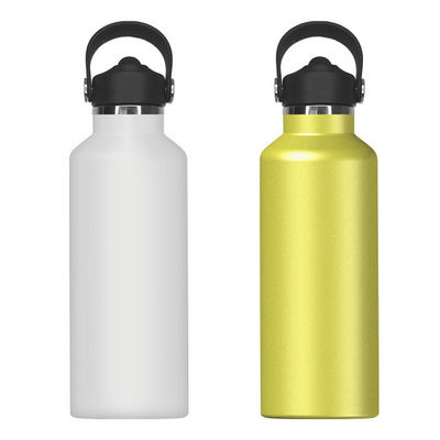 Bouteille d'eau isolée en acier inoxydable de 650 ml Design moderne pour les enfants actifs et en plein air
