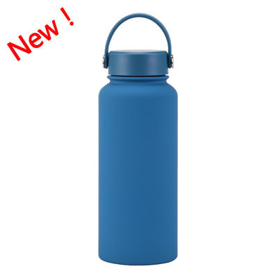 Bouteille isolée sous vide avec logo personnalisé 2023 Bouilloire de sport en acier inoxydable