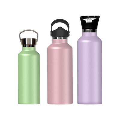Production de bouteilles sous vide Bouteille d'eau métallique légère pour une bouteille isolée sur mesure