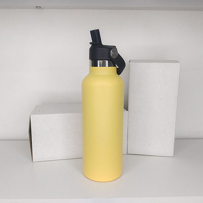 Production de bouteilles sous vide Bouteille d'eau métallique légère pour une bouteille isolée sur mesure