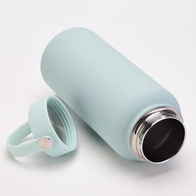 Bouteille d'eau isolée en acier inoxydable à haute capacité et à isolation thermique