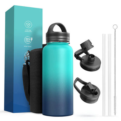 Bouteille d'eau isolée en acier inoxydable de 650 ml pour l'impression par sublimation
