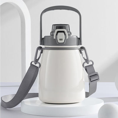 Bouteille d'eau isolée en acier inoxydable enveloppe imprimée personnalisée marquée pour le type de boisson
