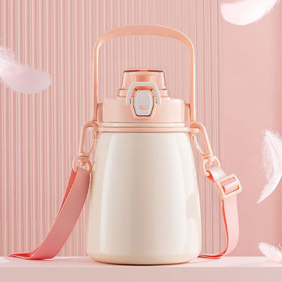 Bouteille d'eau isolée en acier inoxydable enveloppe imprimée personnalisée marquée pour le type de boisson
