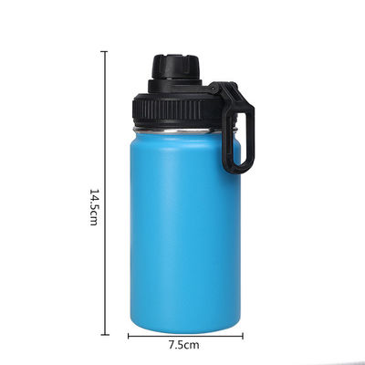 Bouteilles d'eau réutilisables pour le sport Bouteilles d'acier inoxydable à vide isolées avec poignée