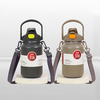 XB-22137 Bouteille thermique double en acier inoxydable Bouteille d'eau pour voiture pour enfants et adultes Convient