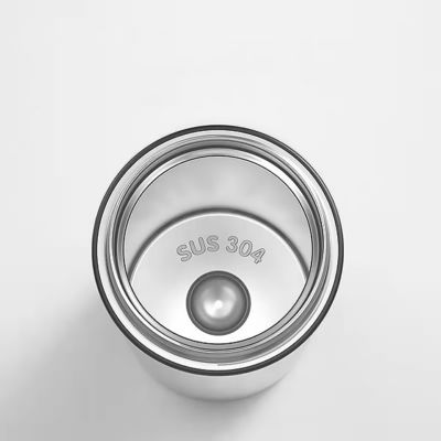 Bouteille d' eau UV intelligente isolée en acier inoxydable à double paroi