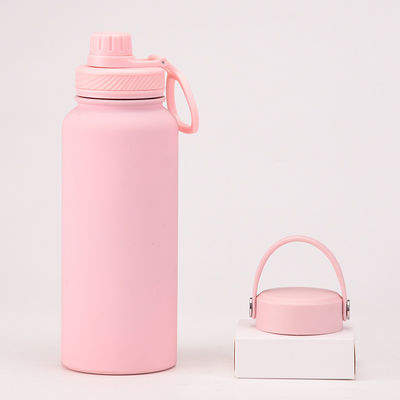 Bouteilles sous vide 1 litre tasse de café avec couvercle vélo sportif bouteille d'eau pour la performance