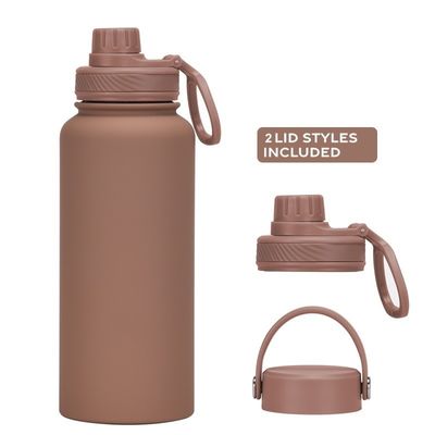 Set de flacons sous vide bouteille d'eau isolée en poudre pour les campings