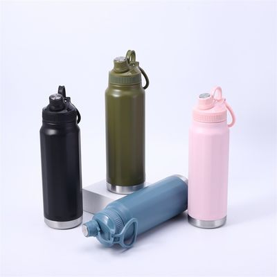Bouteille à vide en acier inoxydable isolée bouteille thermique de sport 32 oz bouteille d'eau