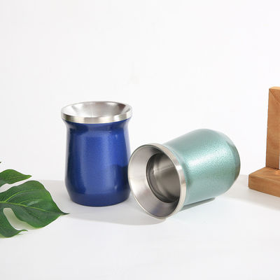 Coupe en acier inoxydable directement isolée Portable Bouteille de jus de café personnalisée étanche aux fuites