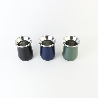 Des tasses de thé durables 8 oz tasses vintage avec un aspirateur en acier inoxydable