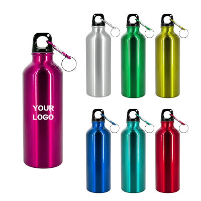 Coupe de randonnée métallique colorée de 20 oz Bpa Bouteille d'eau de sport en aluminium libre pour écologique