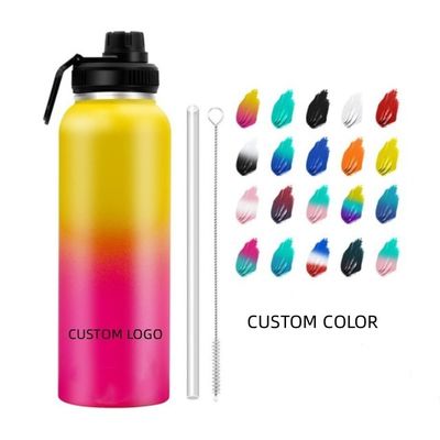 Logo personnalisé Bouteille d'eau d'espace isolée 22 oz pour faire bouillir l'eau en acier inoxydable