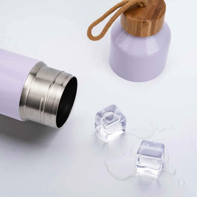 Bouteille d'eau thermos isolée Coupe de conception personnalisée Gardez la boisson chaude froide 12-24h pour tous