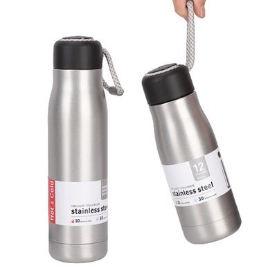 Bouteille d'eau en acier inoxydable thermique isolée portable pour le sport