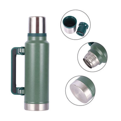 Bouilloire de voyage en acier inoxydable à grande capacité et à design intérieur personnalisé