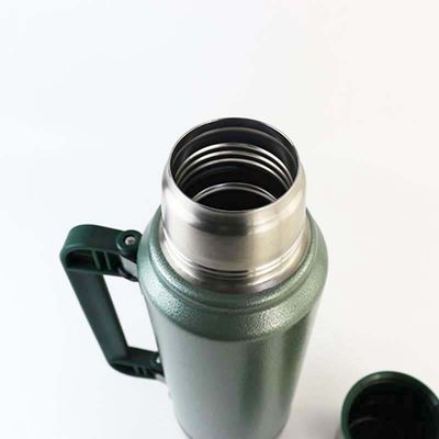 Bouilloire de voyage en acier inoxydable à grande capacité et à design intérieur personnalisé