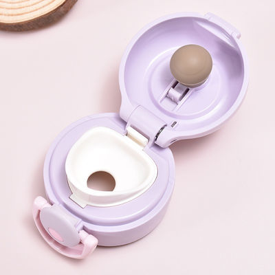 Design de dessin animé 350 ml en acier inoxydable Double enfants Aimez bébé thermos Gardez boire chaud froid