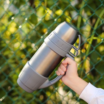 Bouteilles sous vide 1000 ml à double paroi en acier inoxydable Thermos Bouteilles de gym avec logo