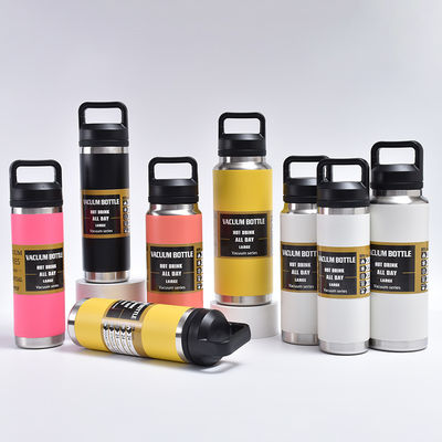 600 ml/800 ml/1100 ml bouteilles d'eau isolées en acier inoxydable pour toutes les personnes
