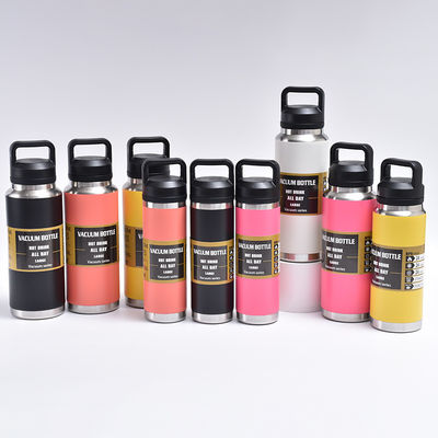 600 ml/800 ml/1100 ml bouteilles d'eau isolées en acier inoxydable pour toutes les personnes
