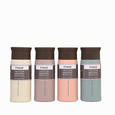 Bouteille d'eau sous vide en acier inoxydable isolé de 350 ml à 500 ml pour tasse de bureau