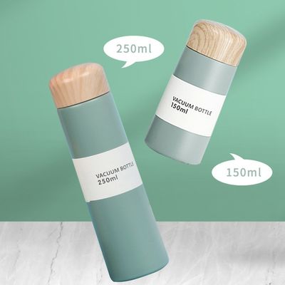 Mini 150 ml 250 ml bouteille d'eau isolée sous vide pour tous les âges Portable en acier inoxydable