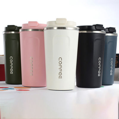 Coupe cadeau sublimation 350ml 304 en acier inoxydable à vis couvercle tasse de café thermique pour les voyages