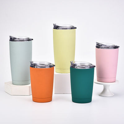 Bottle d'eau en acier inoxydable avec paille en plastique