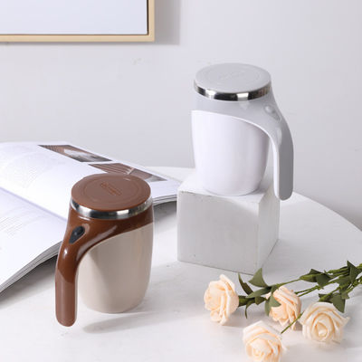 Coupe de shaker de gym en acier inoxydable tasse électrique avec couvercle chauffe-eau 380 ml design classique
