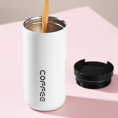 Coupe de café isolée en acier inoxydable 304 à l'intérieur et 201 à l'extérieur pour les besoins des entreprises