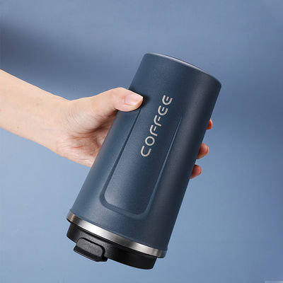Impression personnalisée de logo Cube isolant sous vide avec couvercle pour bouteille d'eau en acier inoxydable
