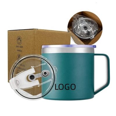 Tubules de café isolés sous vide en acier inoxydable avec logo personnalisé et conception isolée