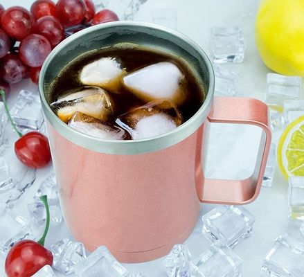Tubules de café isolés sous vide en acier inoxydable avec logo personnalisé et conception isolée
