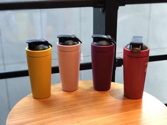 6 à 12 heures de boisson chaude froide personnalisée Logo de marque privée Gym Shakers Bouteille de protéines
