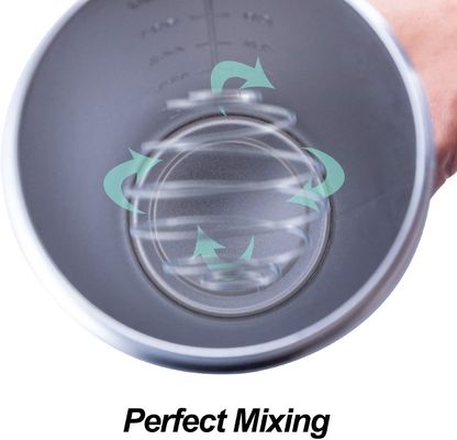 Logo personnalisé Bouteille de mélangeur de protéines pour le gymnase et le fitness