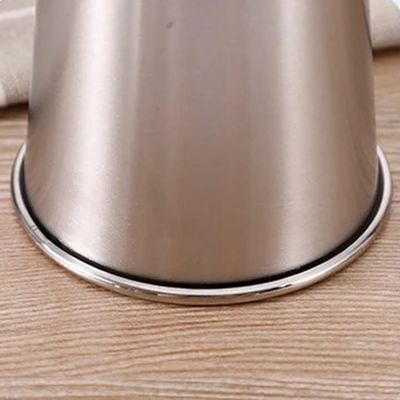 Bouteille de bière portable en acier inoxydable pour camping en plein air