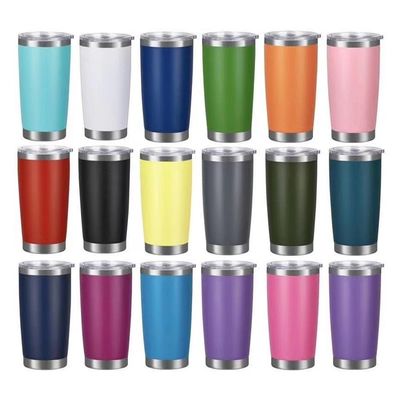 OEM 40 Oz Tumblers avec poignée double paroi bouteille de vide en acier inoxydable Production par OEM