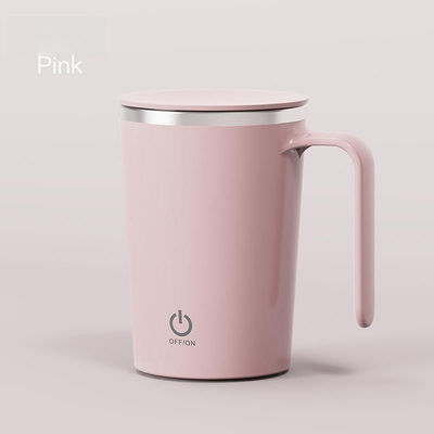 Bouteille de café à mélange en acier inoxydable 400 ml à mélange magnétique pour bureau et école