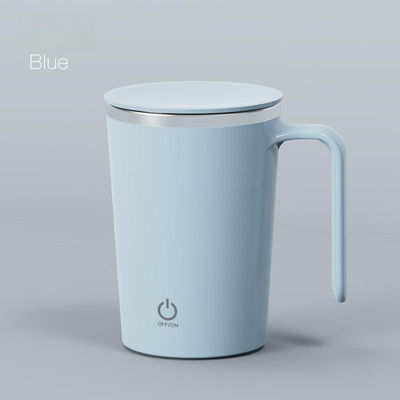 Bouteille de café à mélange en acier inoxydable 400 ml à mélange magnétique pour bureau et école