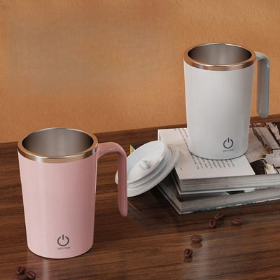 Occasion de voyage Différence de température en acier inoxydable rose Mixeur de tasse de café
