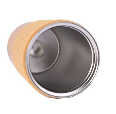 450ml Capacité double couche en acier inoxydable Voyage tasse à café tasse à café pour réutilisable