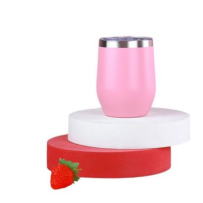Tombouille à vin d'oeuf en acier inoxydable avec revêtement en poudre de couleur et double isolation murale