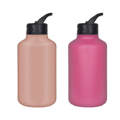 Bouteilles à vide pour le camping 1800ml en acier inoxydable Bouteille d'eau isolée