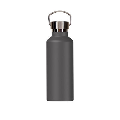 Bouteille d'eau de sport double isolée en acier inoxydable de 500 ml pour le camping